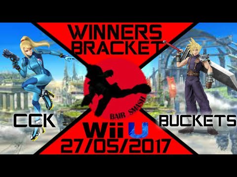 Bair Smash 13 Winners Round 1 - CCK (Zero Suit Smash) Vs. Buckets (Cloud) - Smash Wii U