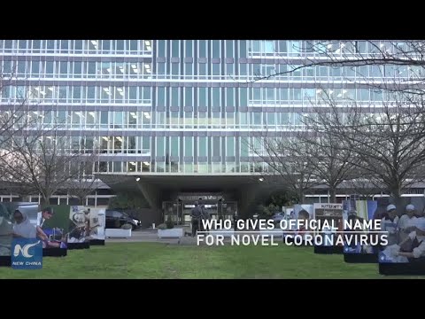 WHO gives official name for novel coronavirus disease as COVID-19