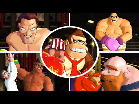 Punch-Out!! Wii HD - All Opponent Victory Animations