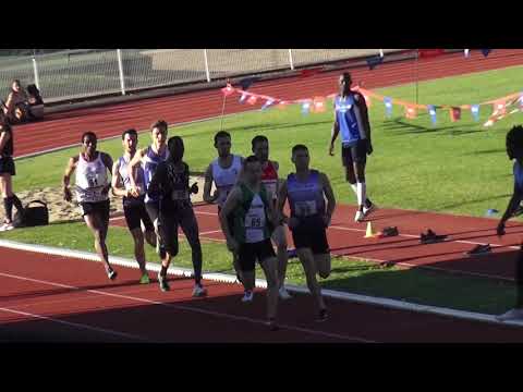800m ESM/SEM FD4 - Chpts régionaux Espoirs Seniors, MONTGERON 1 juin 2019