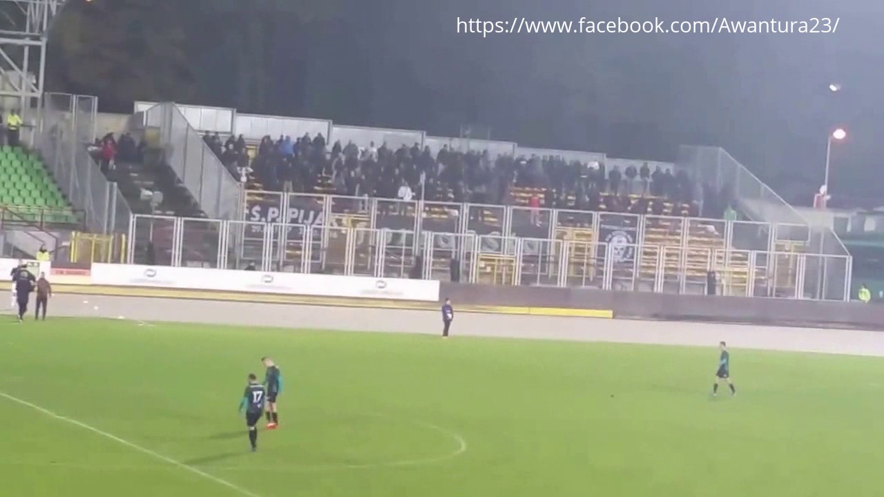 Kibice Stali Stalowa Wola na wyjeździe do Rybnika [WIDEO, DOPING]