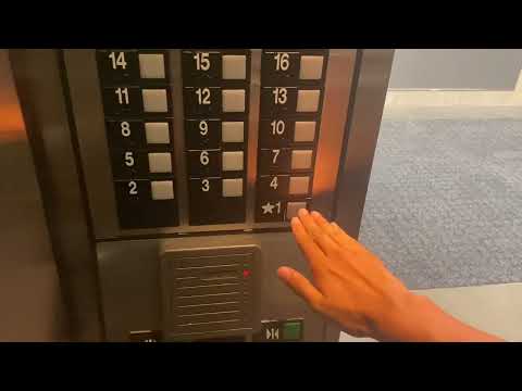 Otis Lexan/Elevonic 401 Traction Elevators at Place De Ville Tower B, Ottawa ON