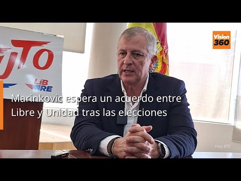 Marinkovic: “Espero que los dos primeros seamos Libre y Unidad"