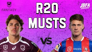 R20 MUST HAVES Discussion & My Trades with Mitch - NRL Fantasy