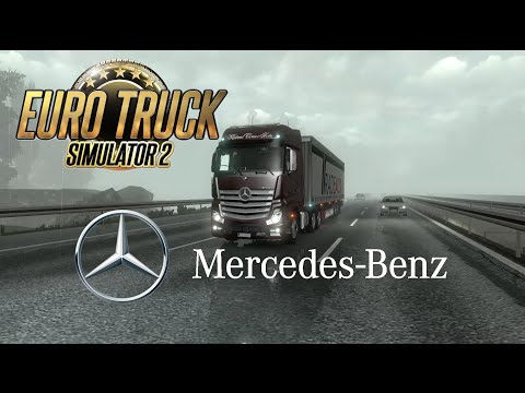 ETS2 Liege to Hannover - 2012 Mercedes Actros MP4 + Links