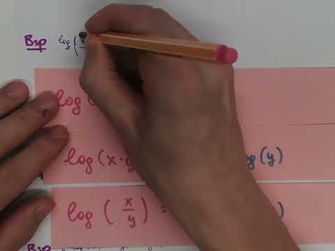 M6: Logarithmen: Anwendung der Rechenregeln zur Termumformung