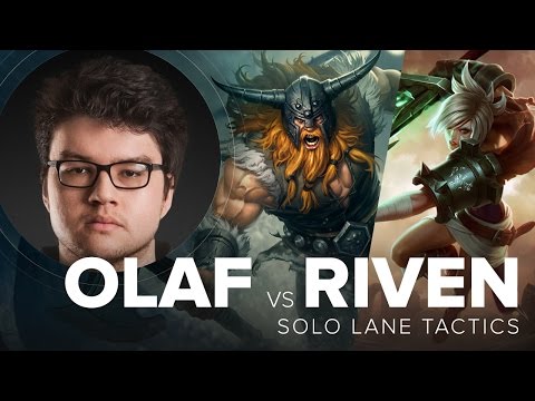 Olaf vs Riven top lane guide by TSM Dyrus - Season 5 | League of Legends