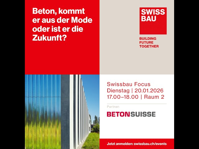 Beton, kommt er aus der Mode oder ist er die Zukunft?