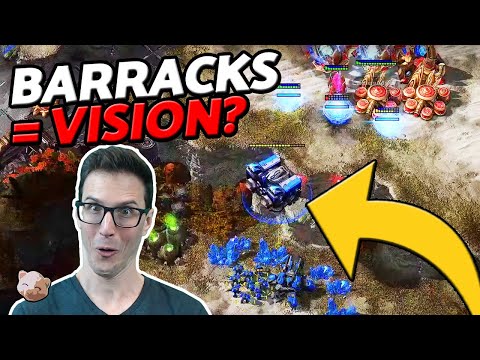 StarCraft 2 - Floating Barracks Attack! | ICYFAR G2 - Cheeky Perv