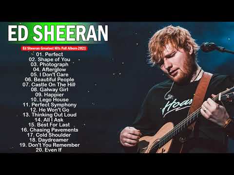 [#EdSheeran] 에드 시런 BEST 20곡 좋은 노래모음 [연속재생]