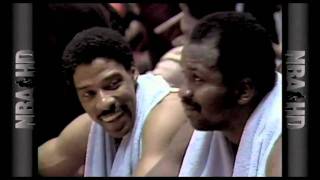 moses malone - philadelphie sixers - houston rockets