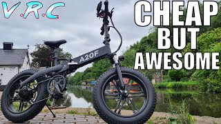 The BEST CHEAP Ebike 2021 ? ADO A20F Folding Fat Bike + VR GIVEAWAY