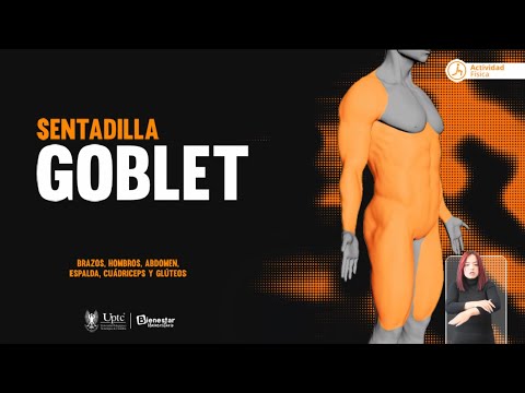 6 Sentadilla goblet