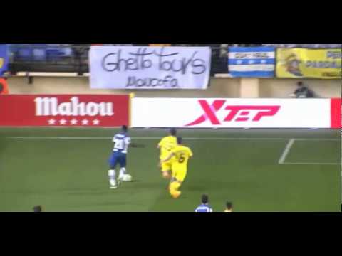 Felipe Caicedo second goal - Villarreal vs Espanyol 09.04.2015