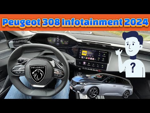 Peugeot 308 Allure Infotainment System / Cockpit / Interior 2024/2025 German