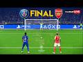 PSG vs ARSENAL - Penalty Shootout - Final UEFA Champions League 2026 | Simulation PES