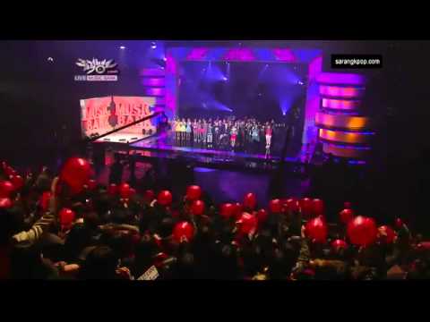 [HD] [110121] DBSK / HoMin - Music Bank Winner HQ