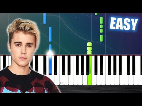 David Guetta ft Justin Bieber - 2U - EASY Piano Tutorial by PlutaX
