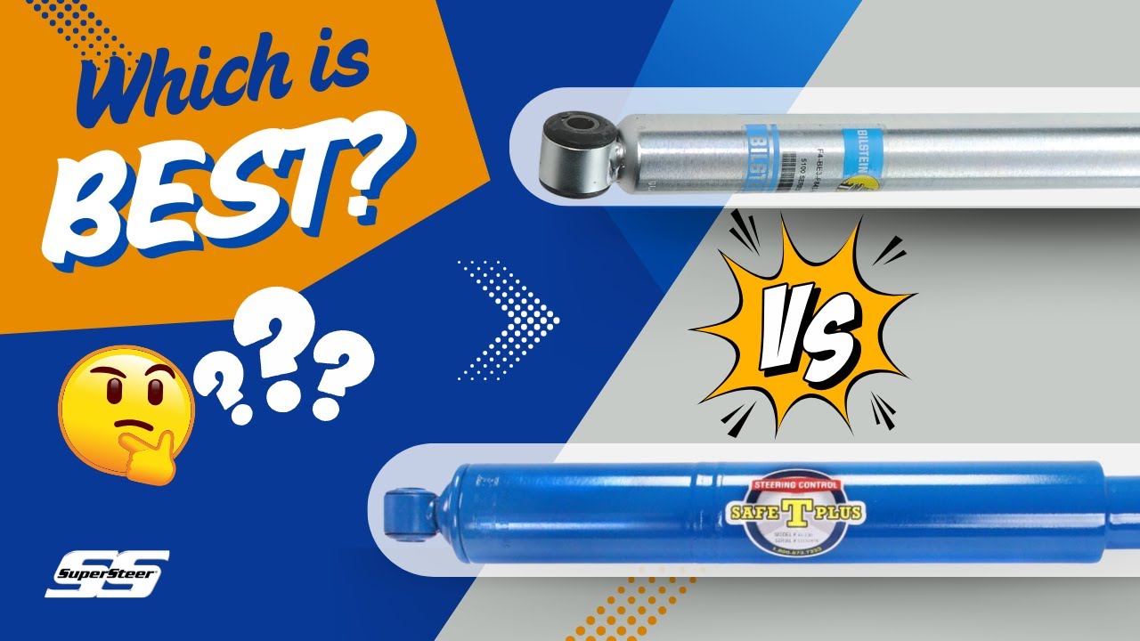 Which RV Steering Stabilizer is best? | Safe-T-Plus vs. Bilstein