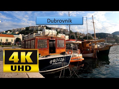Croatia, Dubrovnik -  Walking Tour #1 (4k Ultra HD 60fps)