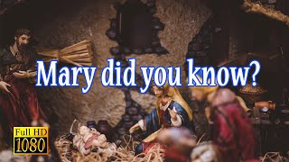 Mary Did You Know | Kenny Rogers and Wynonna Judd | Lyrics | HD