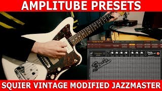 Video thumbnail for AmpliTube Presets for Squier Vintage Modified Jazzmaster (Updated) by Stamatis Stabos
