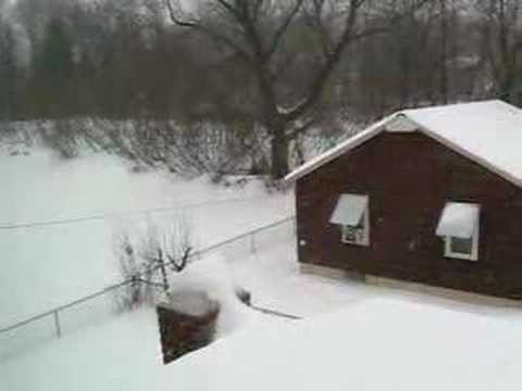 Spencer, MA Winter Storm December 16, 2007