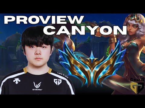 GEN Canyon PROVIEW SoloQ |Qiyana Ambessa | PATCH 25.24 | Challenger Gameplay