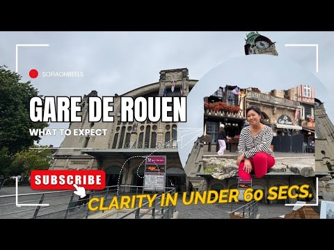 From Car to Train Rouen to Paris, Gare St  Lazare