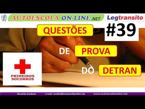 Questões de Prova e Revisão - PRIMEIROS SOCORROS