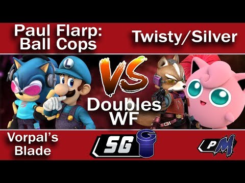 Vorpal's Blade Doubles WF - Paul Flarp: Ball Cops (B) vs Twisty/Silver (R)