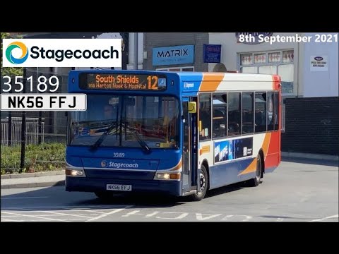 Stagecoach North East: 35189 on Route X20 | Dennis Dart SLF | (UK Bus Joyride #16)