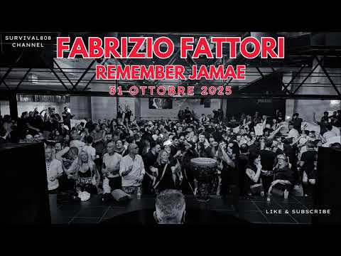 Dj Fabrizio Fattori 31 Ottobre 2025 Remember Jamae