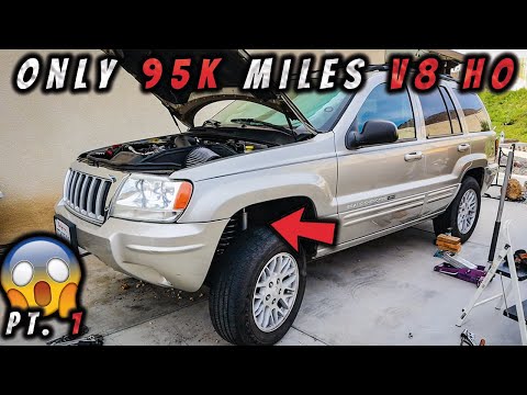 Installing 4 Inch Lift Kit on SUBSCRIBER'S Jeep WJ Grand Cherokee