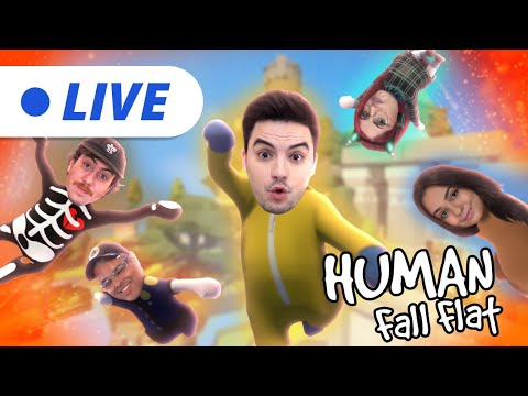 VAMOS DE NOVO PARA A AVENTURA HUMAN FALL FLAT! #2 [+12]