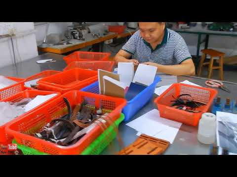 Create Your Own Watch Brand From China Strap Factory Tour