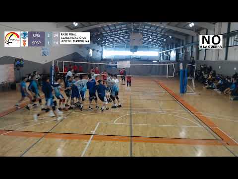 Partit Fase Final Classificació CE Juvenil Masculina Voleibol C.N.Sabadell - Tarragona SPiSP