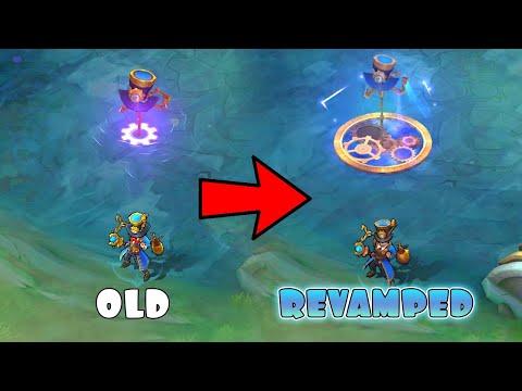 Harley Revamped Great Inventor Epic Skin VS Old Skill Effects | MLBB