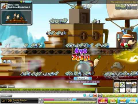 GMS - Lvl 108 Thunder Breaker at Captains & Krus [Post-BB]