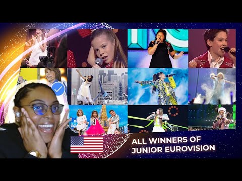 All the winners of Junior Eurovision 2003 - 2020 | American Reacts