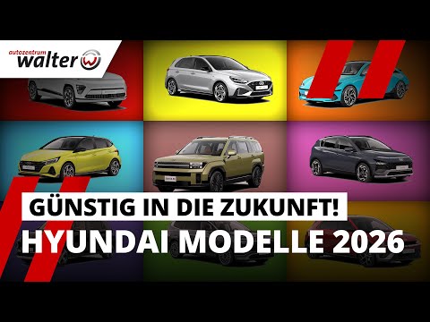 The best cars in the world!? - all Hyundai cars from 2026 | Hyundai model overview