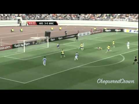 Álvaro Negredo vs Arsenal F.C. (Pre-season) [10.08.13] By ChequeredCrown