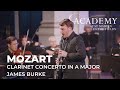 Mozart: Clarinet Concerto in A major / James Burke & Academy of St Martin in the Fields