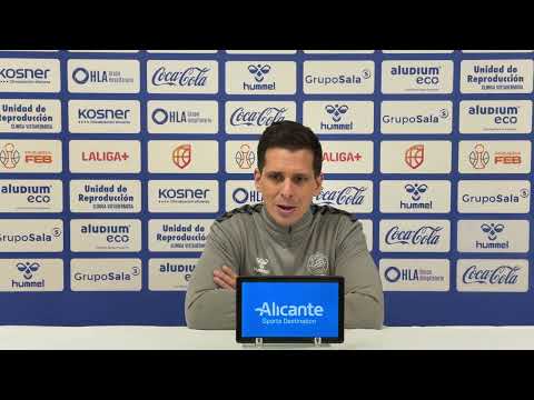 Press Conference | Rubén Perelló previews Hestia Menorca - HLA Alicante | Matchday 15 | Primera FEB
