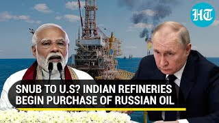 India buys Russian crude oil at discounted prices