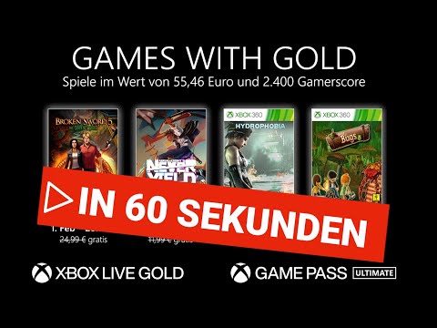 Alle Xbox Games With Gold für Februar in 60 Sekunden! | News