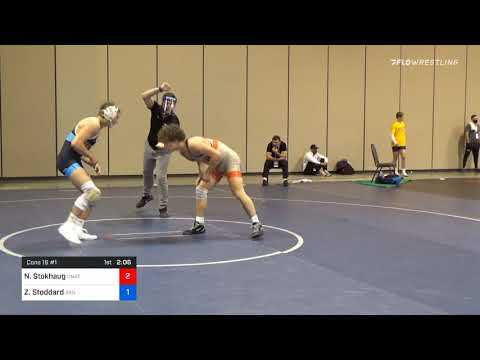 70 Kg Consolation Nate Stokhaug Unattached Vs Zane Stoddard San Francisco Wrestling Club