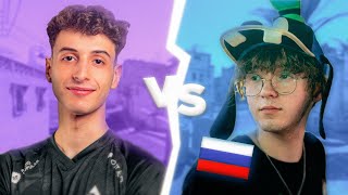 SHR DESTRUIU UM STREAMER RUSSO! SHR VS CT0M NA FACEIT | CS2