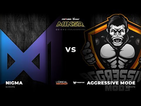 [RU] Nigma vs Aggressive Mode, Game 1, StarLadder ImbaTV Dota 2 Minor Season 3 Europe Qualifier
