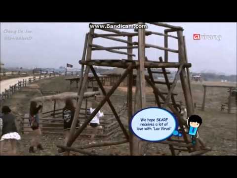 130611 [Pops In Seoul Kpop A to Z] SKarf filming their "Luv Virus" MV (HD)